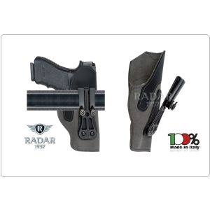 Fondine Interno Pantaloni Invisibile Microfibra Radar 1957 Italia Beretta Glock Colt Polizia Carabinieri Vigilanza Guardie Giurate GPG IPS  Art. 5074  