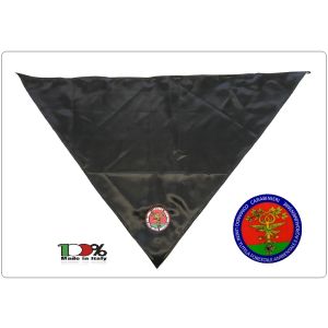 Foulard Sciarpa Triangolo con Ricamo Carabinieri Unità Tutela Forestale Ambientalee Agroalimentare Novità Art.NSD-CC+F