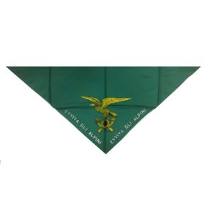 Foulard Fazzoletto Triangolo Alpini Viva Gli Alpini Esercito Manifestazione Raduno  Associazione Art. FAV-F4
