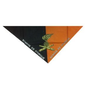 Foulard Fazzoletto Triangolo Artiglieria Contraerea Sempre ed Ovunque Associazione Raduno manifestazione Art. FAV-F8
