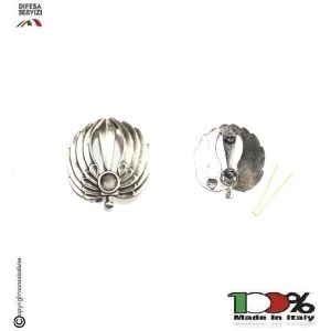 Fregio Basco Militare Metallo Folgore Esercito Italiano Prodotto Ufficiale  Art.NSD-F-44