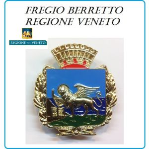 Fregio Berretto Ordinanza Regione Veneto Polizia Locale  Art.PL-03