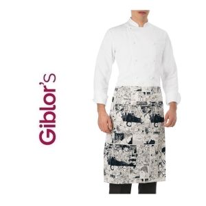 Grembiule Falda 70x70 Cuochi Chef Zagabria Fumetto  Giblor's Italia Art.16P08H480