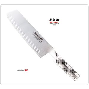 Coltello Forgiato Professionale Santoku Verdura cm 18 Global Cuchi Chef Art.G-56