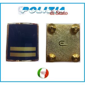 Gradi Metallo Polizia Di Stato Sovraintendente  Art.PS-M10