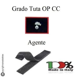 Gradi Tuta Ordine Pubblico Carabinieri con Velcro Carabiniere  Art.CC-O2