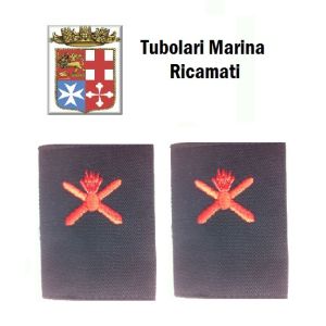 Gradi Tubolari Ricamati Marina Militare Italiana Armaiolo  Art.MM-3