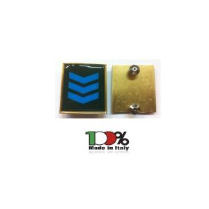 Coppia Gradi Guardie Giurate  Ittiche Venatoria Vigilanza Ambientale Provinciale Assistente Capo Azzurro Art. IT-7