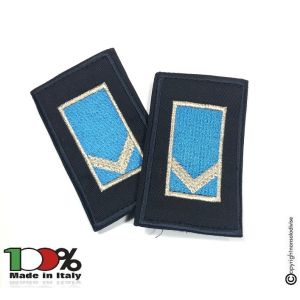 Tubolari Ricamati a Macchina Polizia Locale Veneto Agente Scelto Art. NSD-PL1X