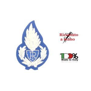 Fregio Canuttiglia Fondo Blu per Berretto Ufficiali Assistenti Sovrintendenti Ispettori Polizia Penitenziaria Art. NSD-UBPP