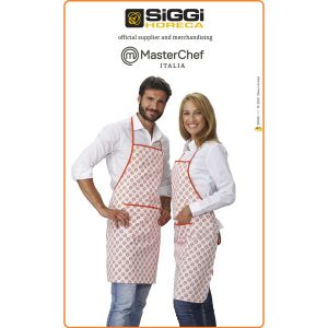 Grembiule Unisex Kitchenkit MasterChef Italia Prodotto Ufficiale Siggi Art.8034088198177