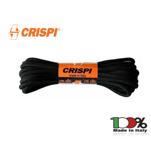 Lacci Professionali cm 180 Verdi Neri Marroni per Anfibi e Calzature CRISPI® Polizia carabinieri Guardie Giurate Art. 900500