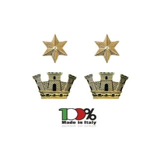 Coppia di Gradi in Metallo da Maggiore con Chiusura a Vite  Art. EI-M6