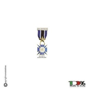 Medaglia 50° Anniversario  ONU Smaltata Art. ONU-50