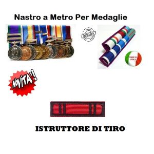Nastrino Bombato Istruttore di Tiro  Art.CC-N2