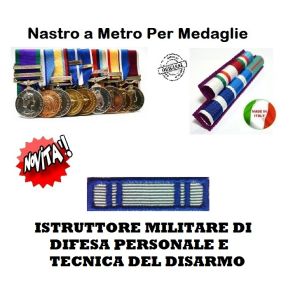 Nastrino Bombato Istruttore Militare Difesa Persoonale Tec. Disarmo  Art.CC-N3