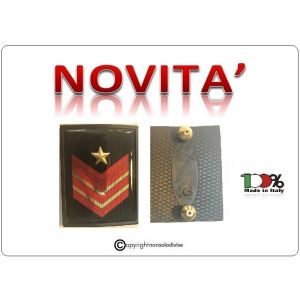 Grati Metallo Nuovo Tipo Appuntato Scelto Carica Speciale Carabinieri Art.NSD-LU7
