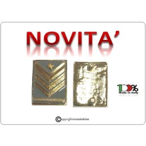 Grati Metallo Nuovo Tipo Brigadiere Capo Carica Speciale Guardia di Finanza Art.NSD-LU4