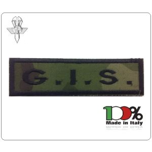 Patch Toppa con Velcro Carabinieri G.I.S. Modello Lineare  Art.GIS-17