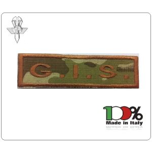 Patch Toppa con Velcro Carabinieri G.I.S. Modello Lineare  Art.GIS-16
