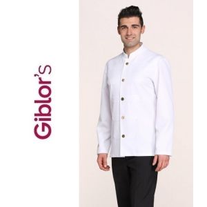 Giacca Coreana Bianca Men's Jacket  Giblor's Hotel Villaggio Italia Art.138