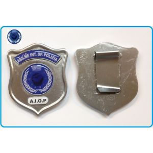 Placca con Clip A.I.O.P. AIOP . Art.AUOP-P1