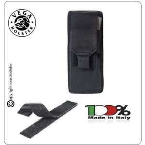 Porta Caricatore Aggancio Velcro Cordura Nera Vega Holster Italia Art. 2VS13