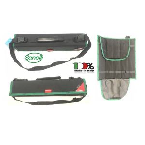 Borsa Professionale Porta Coltelli Viaggi Cuoco CHEF² 5 pz. Vuota Nuovo Modello Cubo Sanelli Italia Art. CNF260