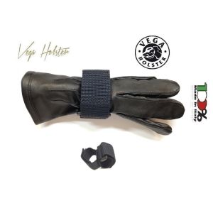Porta Guanti in Cordura VERTICALE  Chiuso e Regolabile a Velcro Vega Holster Italia Blu Nevy Nuova Divisa Polizia di Stato Art. 2V19B
