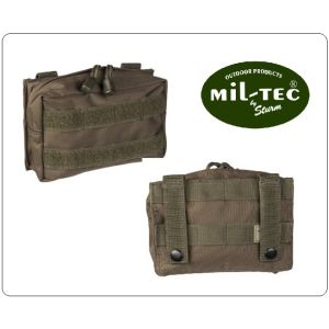 Tasca Utility Softair MOLLE Small OD per Kit Primo Soccorso Garze ecc MILTEC Art.13487001