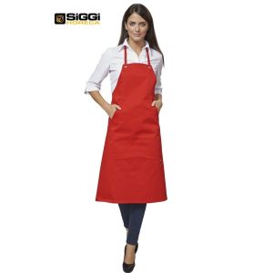 Grembiule con Tasche Unisex Prisco Siggi Horeca Vari Colori Bar Pasticceria Ristorante Art. 28PZ0380