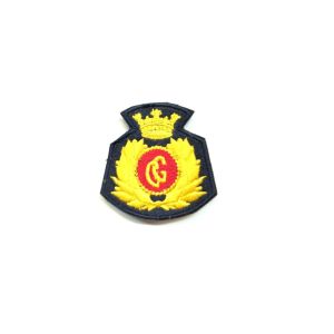 Ricamo da Berretto Ricamato a Macchina Guardie Giurate Oro Bollo Rosso Art.NSD-FREG-GGRM