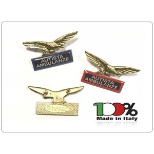 Spilla Aquila Distintivo Di Specialità Autista Ambulanze Soccorritori 118 Croce Rossa Italiana Misericordia Art.718-A.A.B