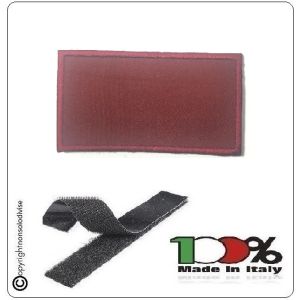 Grado New Pettorale a Velcro Fondo Amaranto Vigili del Fuoco Art.VVFF-G1