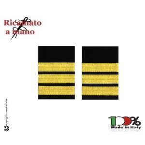 Coppia di Gradi Primo Ufficiale Aeronautica Civile Art.NSD-CIV3