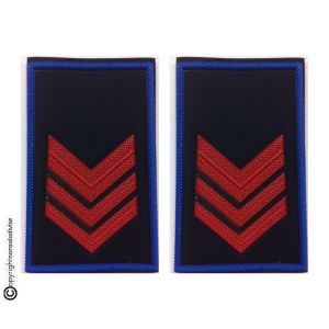 Tubolari Bordo Azzurro GPG - GPGIPS - PL Appuntato  Art.NSD-GPGAP