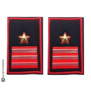 Tubolari Bordo Rosso GPG - GPGIPS - PL Maresciallo Logotenete Art.GPG-T9