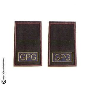 Tubolari Bordo Cremesi Stampa Guardia Particolare Giurata GPG Art.NSD-GPG-1