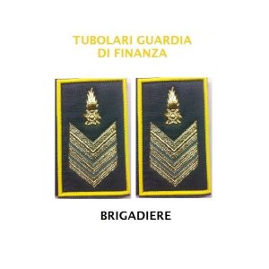 Gradi Tubolari Coppia Guardia di Finanza Brigadiere Art. GDF-T4