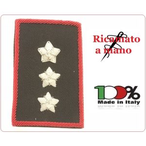 Gradi Tubolari Carabinieri Ricamati a Mano Canuttiglia New Tenente Comandante Art.CC-CAN-16