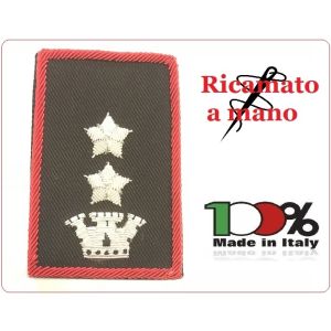 Gradi Tubolari Carabinieri Ricamati a Mano Canuttiglia New Tenente Colonnello Art.CC-CAN-18