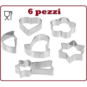 Set di 6 Formine WESTMARK per Biscotti Art.3136