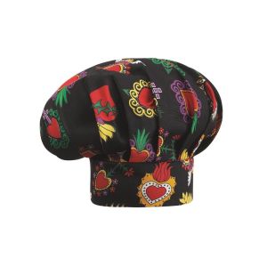 Cappello Cuoco Chef Ego Chef Italia HEARTS Art. 660139